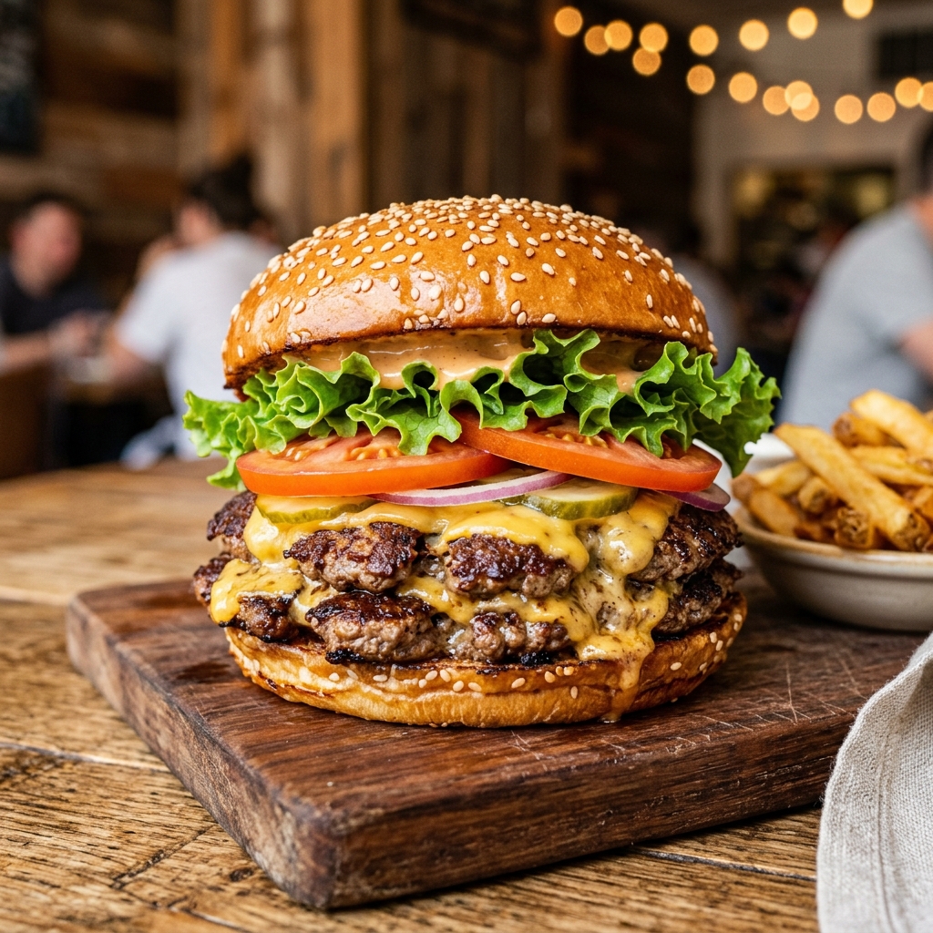 Burger reel